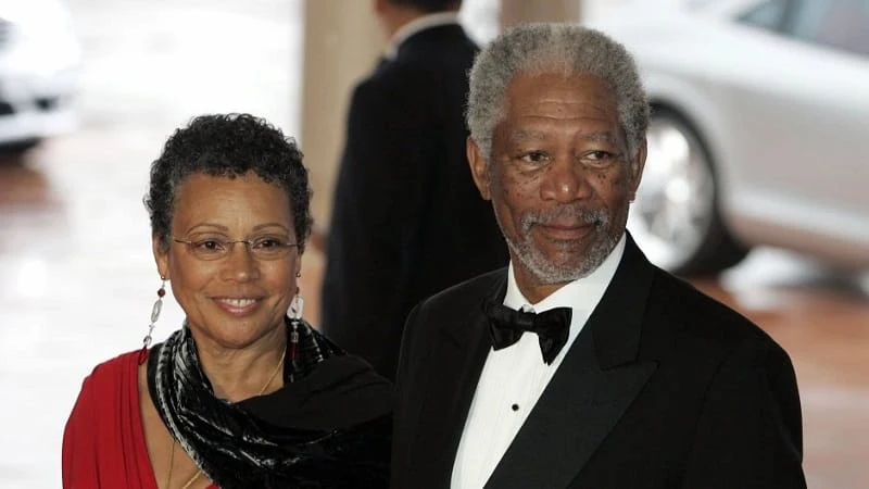 Morgan Freeman And Jeanette Adair Bradshaw